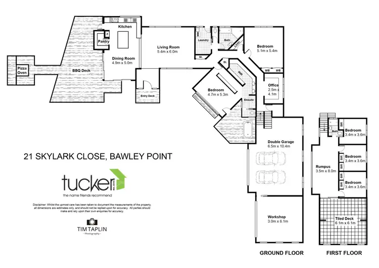 Floorplan of Homely house listing, 21 Skylark Close, Bawley Point NSW 2539