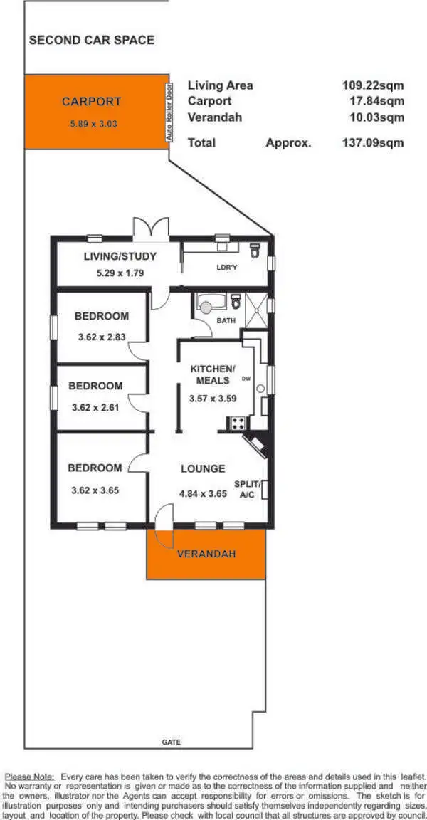 Floorplan of Homely house listing, 9A Nora Street, Maylands SA 5069