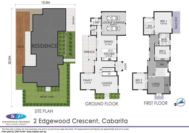Floorplan of Homely house listing, 2 Edgewood Crescent, Cabarita NSW 2137