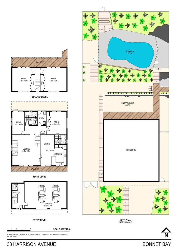Floorplan of Homely house listing, 33 Harrison Avenue, Bonnet Bay NSW 2226