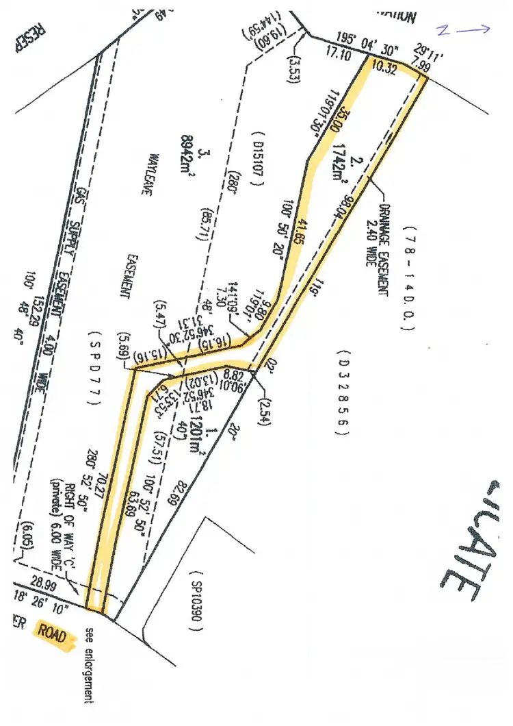 Floorplan of Homely land listing, 112 River Road, Ambleside TAS 7310