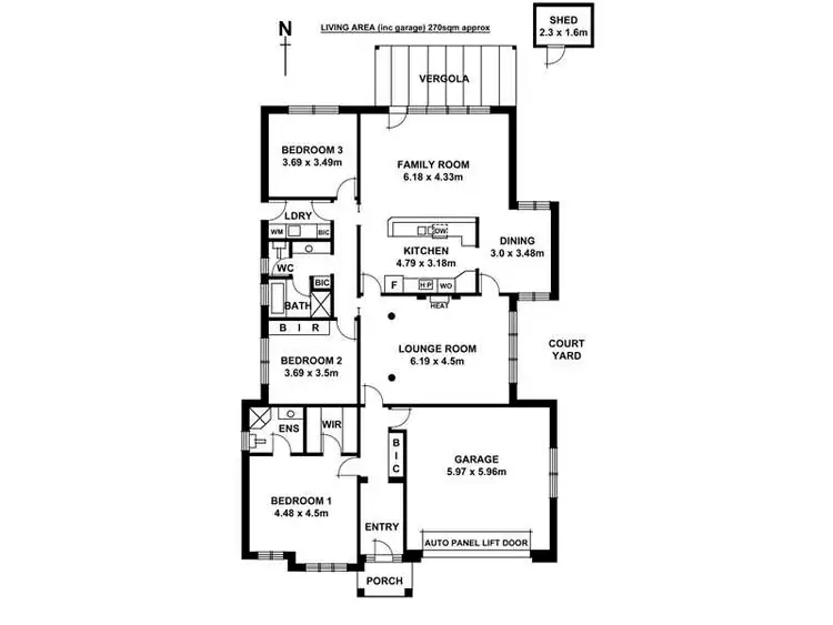 Floorplan of Homely house listing, 53 Hay Road, Linden Park SA 5065