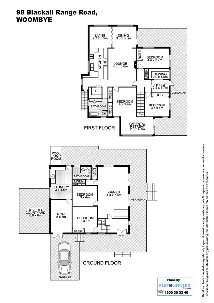 Floorplan of Homely house listing, 98 Blackall Range Road, Woombye QLD 4559