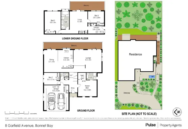 Floorplan of Homely house listing, 8 Garfield Avenue, Bonnet Bay NSW 2226