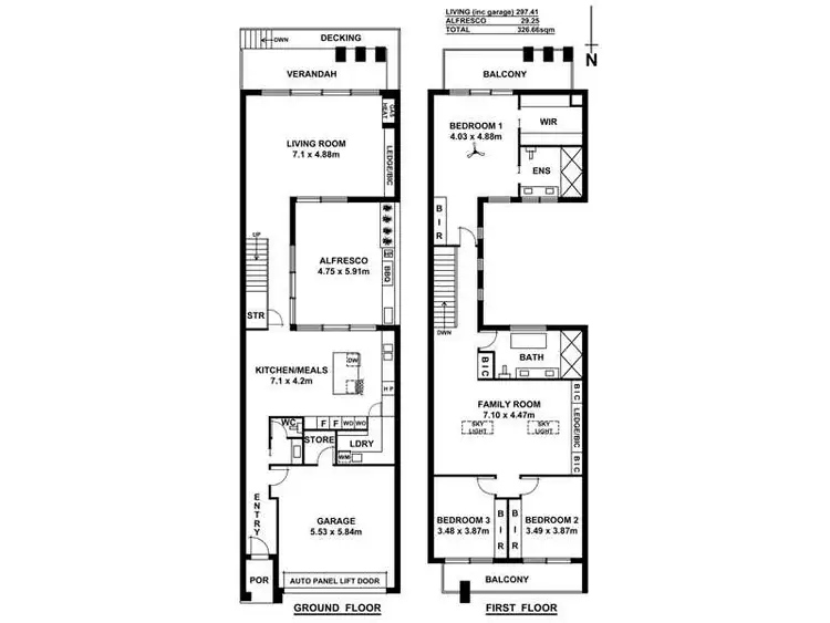 Floorplan of Homely house listing, 3 Hastings Lane, Northgate SA 5085