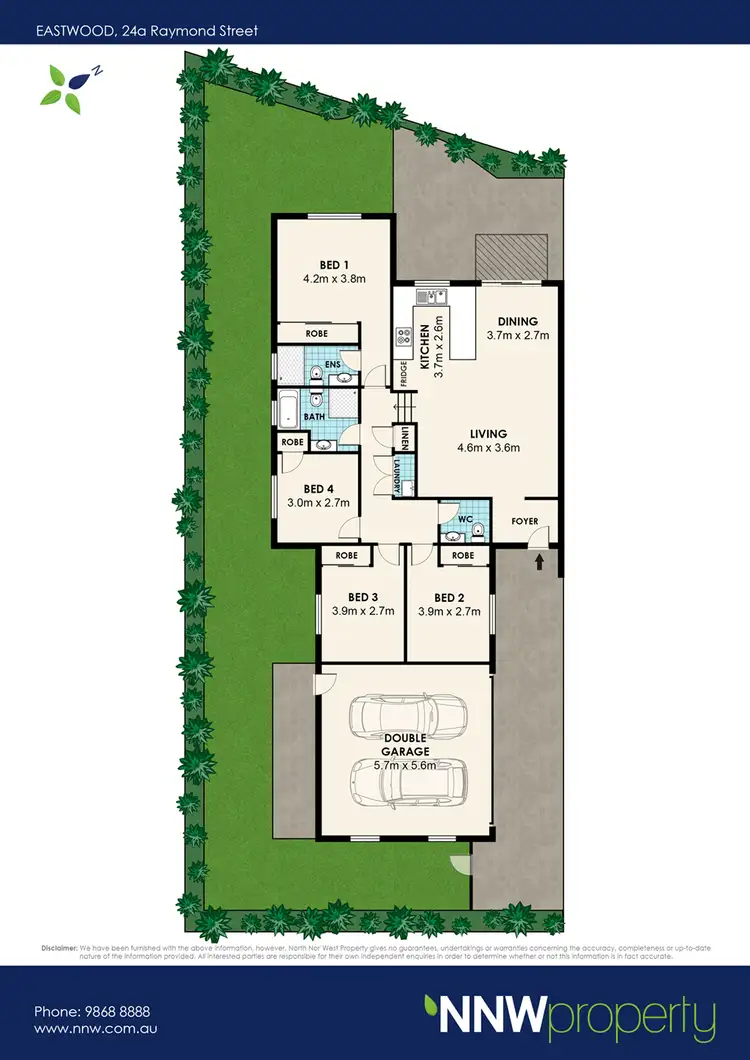 Floorplan of Homely house listing, 2/24 Raymond Street, Eastwood NSW 2122