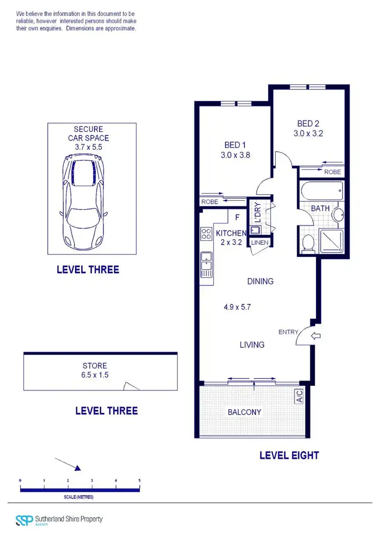 Floorplan of Homely apartment listing, 38/360 Kingsway, Caringbah NSW 2229