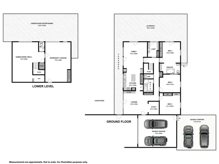Floorplan of Homely house listing, 903 Yackandandah - Wodonga Road, Staghorn Flat VIC 3691