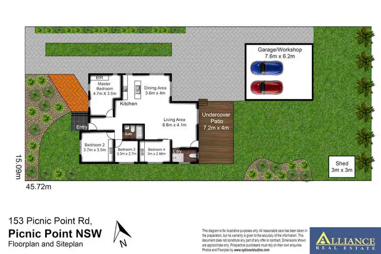 Floorplan of Homely house listing, 153 Picnic Point Road, Picnic Point NSW 2213