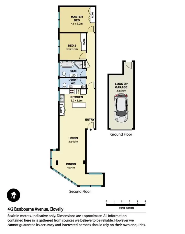 Floorplan of Homely apartment listing, 4/2 Eastbourne Avenue, Clovelly NSW 2031