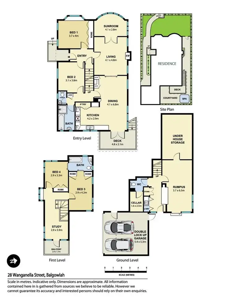 Floorplan of Homely house listing, 28 Wanganella Street, Balgowlah NSW 2093