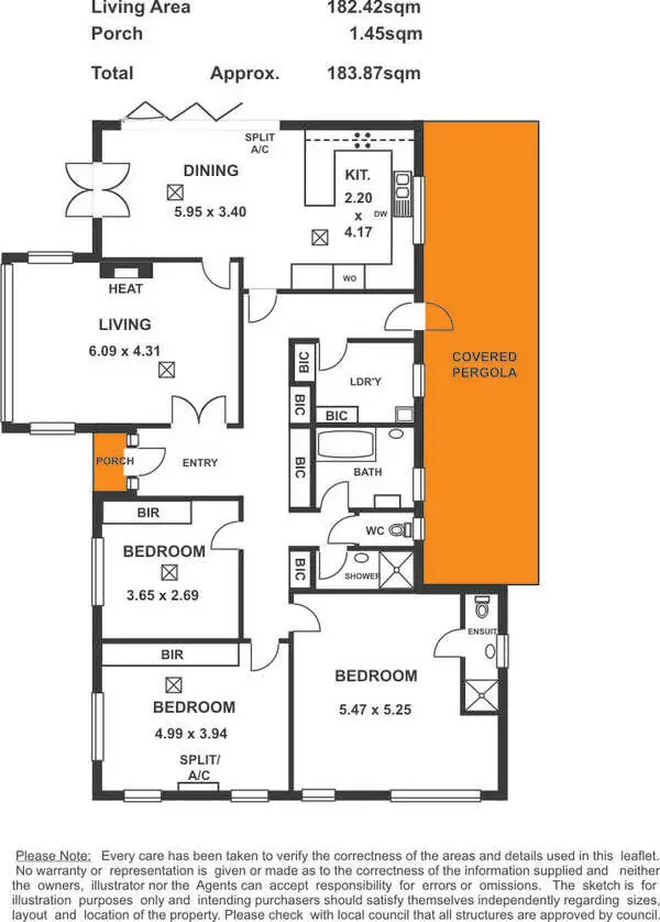Floorplan of Homely house listing, 25 Ilford Street, Vale Park SA 5081
