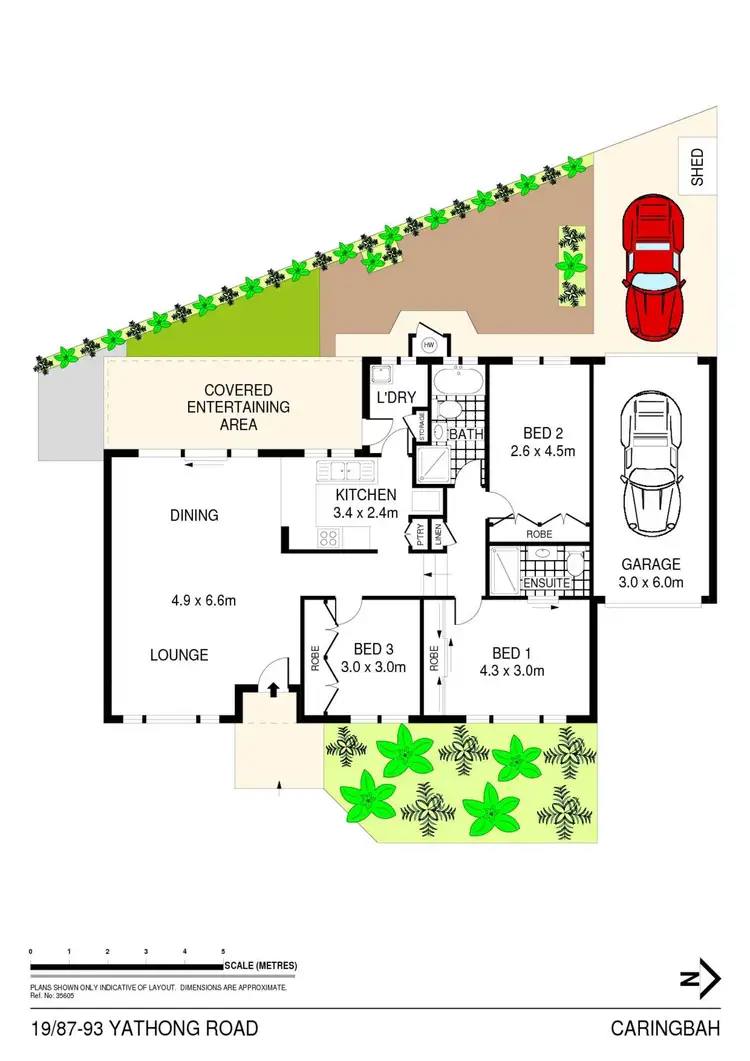 Floorplan of Homely villa listing, 19/87-93 Yathong Road, Caringbah NSW 2229