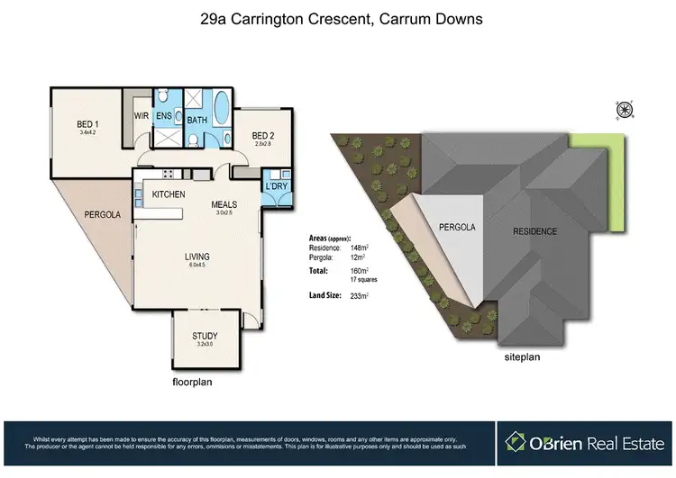 Floorplan of Homely unit listing, 29a Carrington Crescent, Carrum Downs VIC 3201