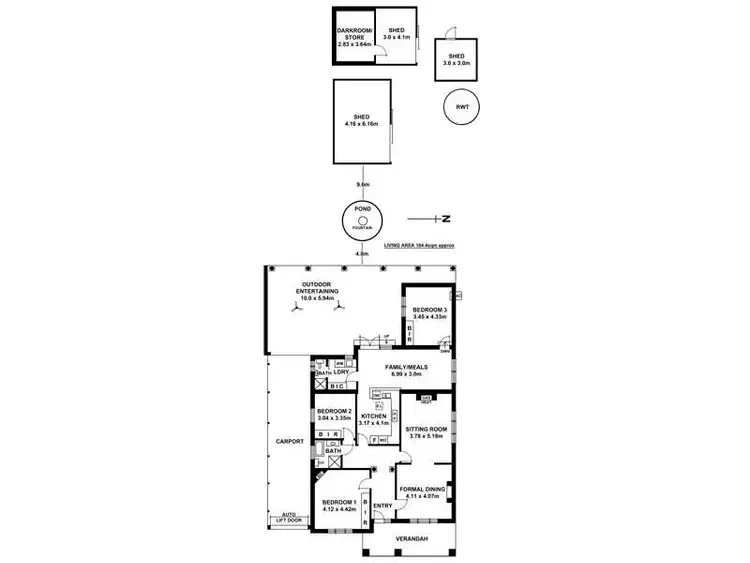 Floorplan of Homely house listing, 38 William Street, Hawthorn SA 5062