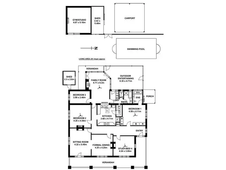 Floorplan of Homely house listing, 212 Ellesmere Terrace, Millswood SA 5034