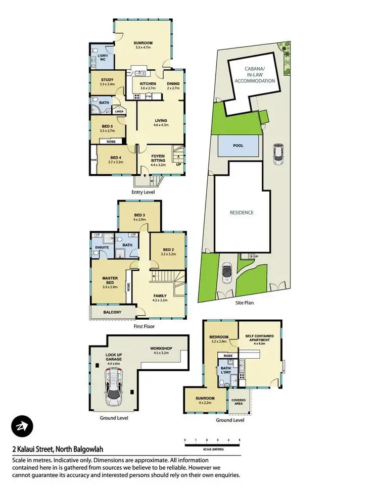 Floorplan of Homely house listing, 2 Kalaui Street, North Balgowlah NSW 2093
