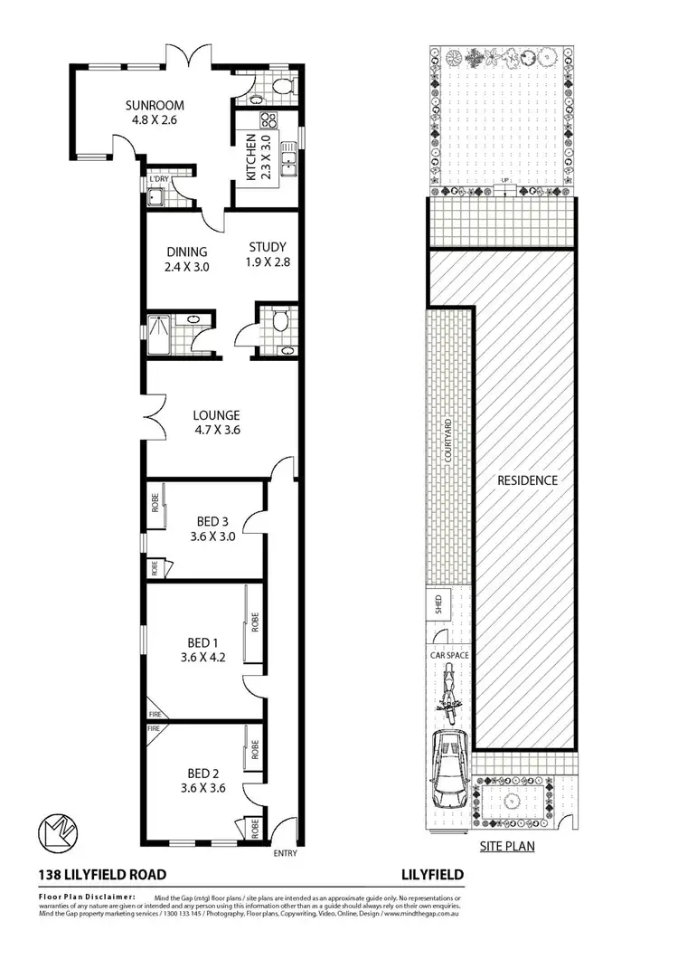Floorplan of Homely house listing, 138 Lilyfield Road, Lilyfield NSW 2040