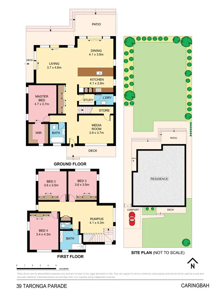 Floorplan of Homely house listing, 39 Taronga Parade, Caringbah NSW 2229