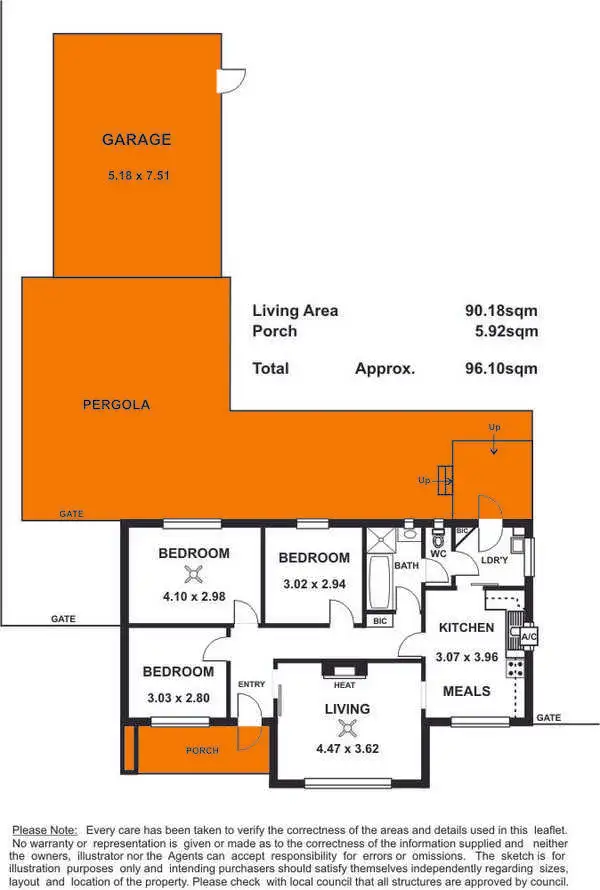 Floorplan of Homely house listing, 8 Maria Street, Findon SA 5023