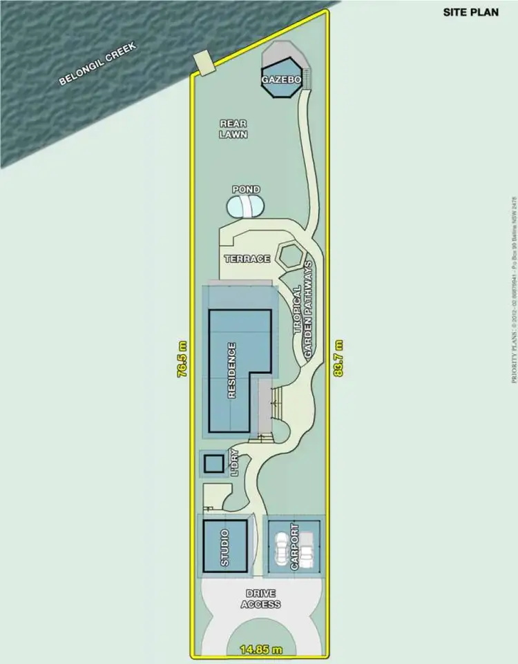Floorplan of Homely house listing, 10-12 Giaour Street, Byron Bay NSW 2481