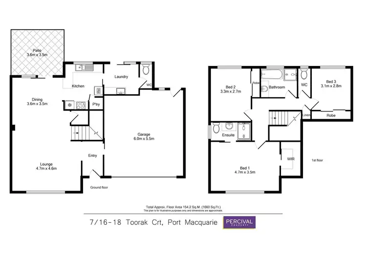 Floorplan of Homely unit listing, 7/16-18 Toorak Court, Port Macquarie NSW 2444