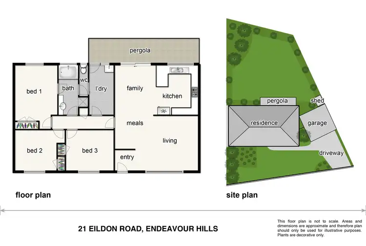 Floorplan of Homely house listing, 21 Eildon Road, Endeavour Hills VIC 3802