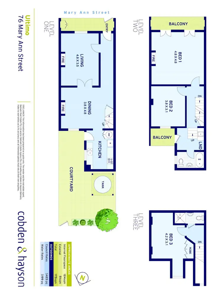 Floorplan of Homely house listing, 76 Mary Ann Street, Ultimo NSW 2007