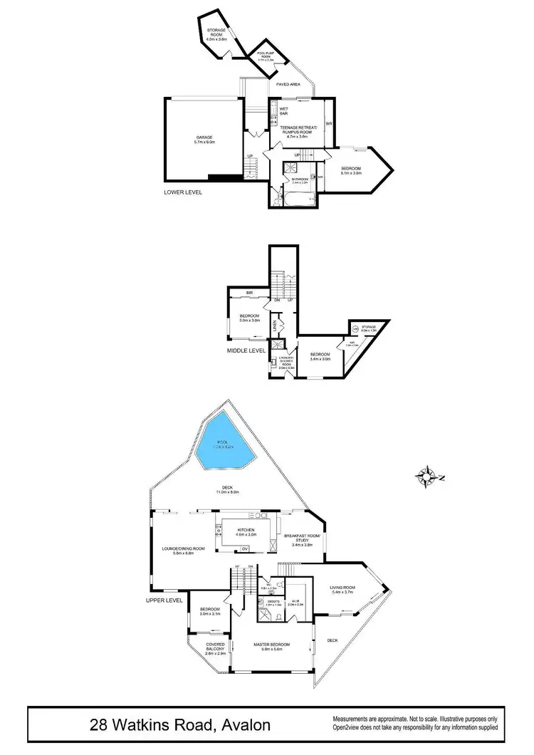 Floorplan of Homely house listing, 28 Watkins Road, Avalon NSW 2107