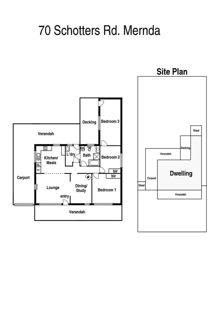 Floorplan of Homely house listing, 70 Schotters Road, Mernda VIC 3754