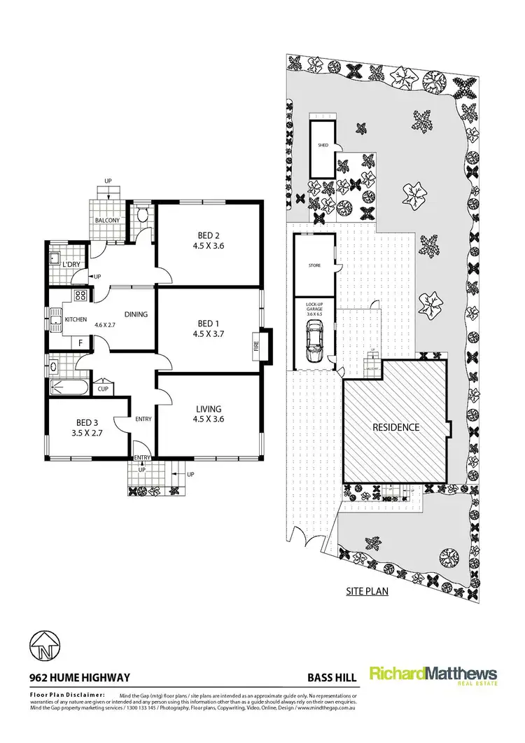 Floorplan of Homely house listing, 962 Hume Highway, Bass Hill NSW 2197