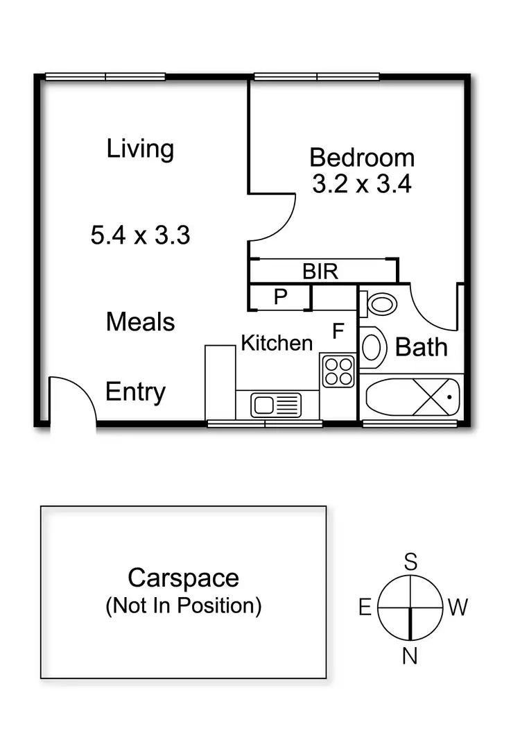 Floorplan of Homely apartment listing, 13/259 Gower, Preston VIC 3072