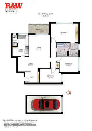 Floorplan of Homely unit listing, 10/6-8 Ocean Street, Bondi NSW 2026