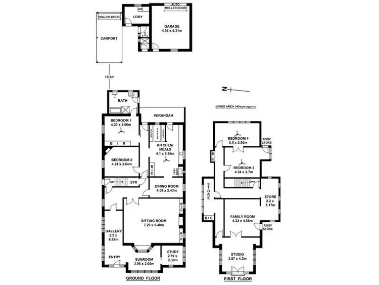Floorplan of Homely house listing, 129 The Esplanade, Henley Beach South SA 5022