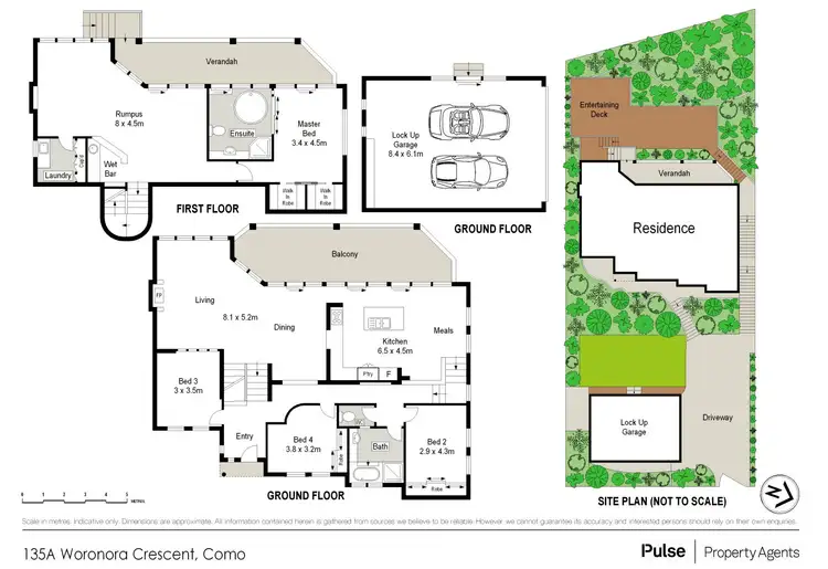 Floorplan of Homely house listing, 135a Woronora Crescent, Como NSW 2226