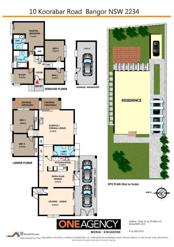 Floorplan of Homely house listing, 10 Koorabar Road, Bangor NSW 2234