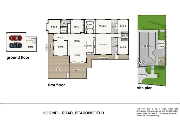 Floorplan of Homely house listing, 53 O'neil Road, Beaconsfield VIC 3807