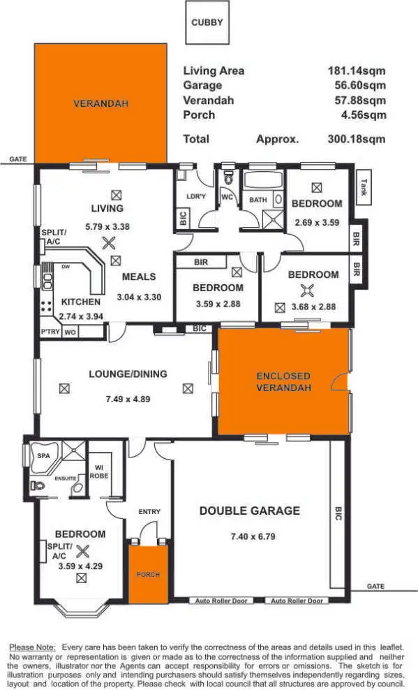 Floorplan of Homely house listing, 5 Lake Tobin Crescent, Greenwith SA 5125