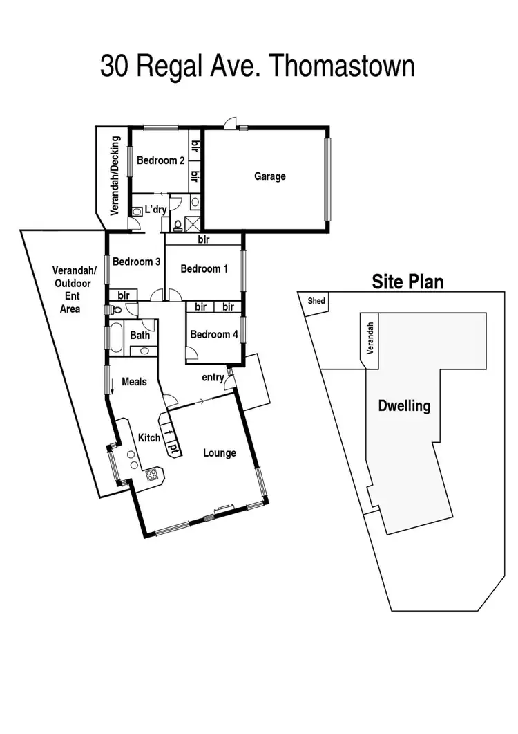Floorplan of Homely house listing, 30 Regal Avenue, Thomastown VIC 3074