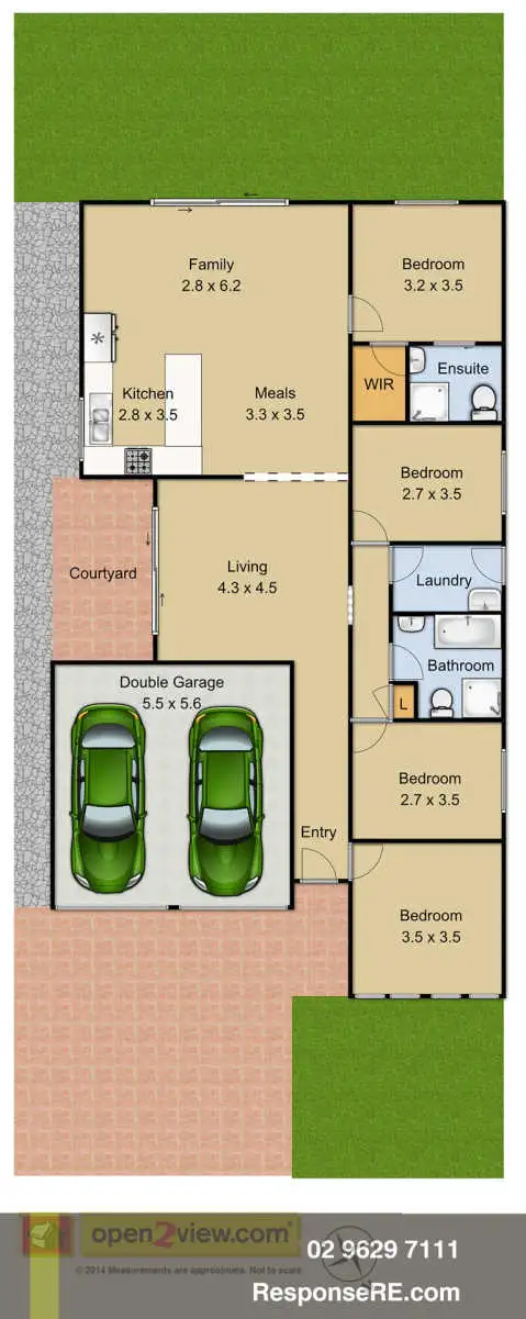 Floorplan of Homely house listing, 11 Marsh Street, The Ponds NSW 2769