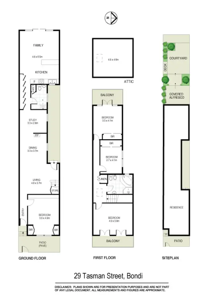 Floorplan of Homely house listing, 29 Tasman Street, Bondi NSW 2026