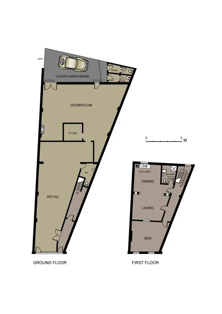 Floorplan of Homely terrace listing, 377 Parramatta Road, Leichhardt NSW 2040