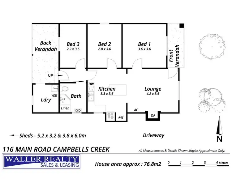 Floorplan of Homely house listing, 116 Main Road, Campbells Creek VIC 3451