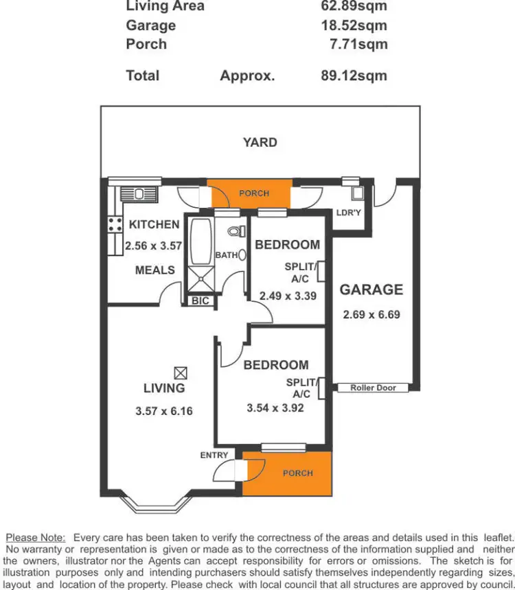 Floorplan of Homely unit listing, 4/50 Tusmore Avenue, Tusmore SA 5065