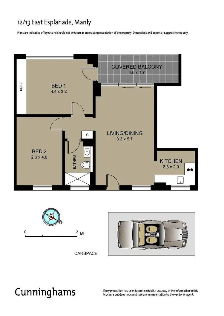 Floorplan of Homely unit listing, 12/13 East Esplanade, Manly NSW 2095