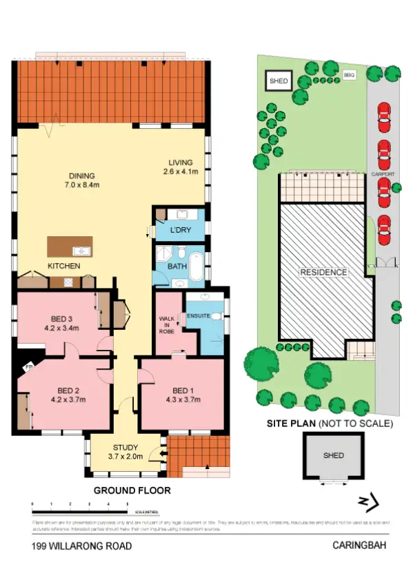 Floorplan of Homely house listing, 199 Willarong Road, Caringbah NSW 2229