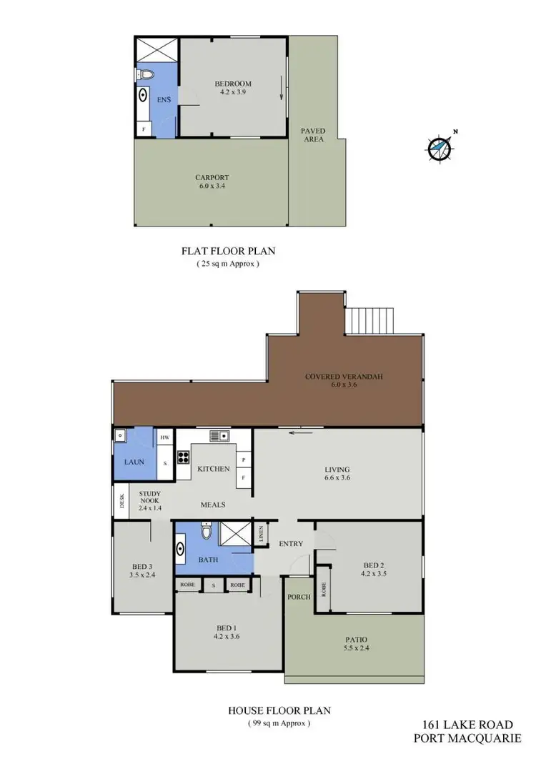 Floorplan of Homely house listing, 161 Lake Road, Port Macquarie NSW 2444