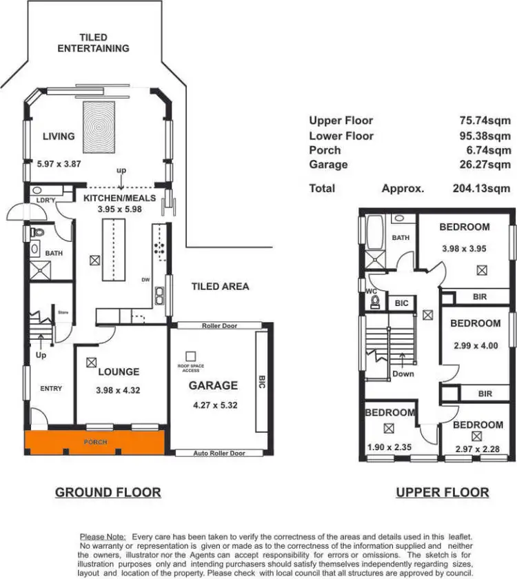 Floorplan of Homely house listing, 37e Jetty Street, Grange SA 5022