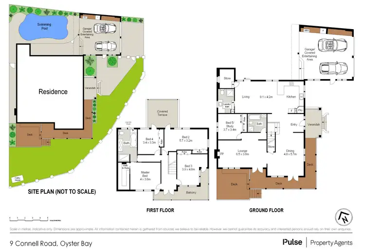Floorplan of Homely house listing, 9 Connell Road, Oyster Bay NSW 2225
