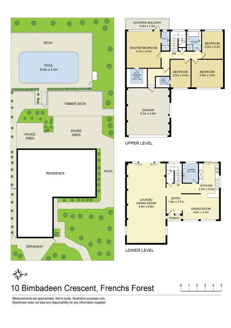 Floorplan of Homely house listing, 10 Bimbadeen Crescent, Frenchs Forest NSW 2086